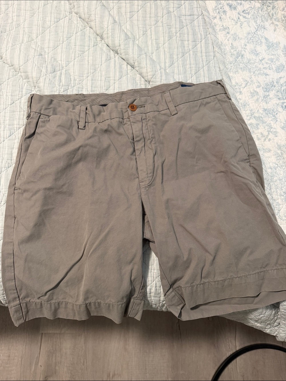 Men's Casual Cotton Blend Shorts - Taupe